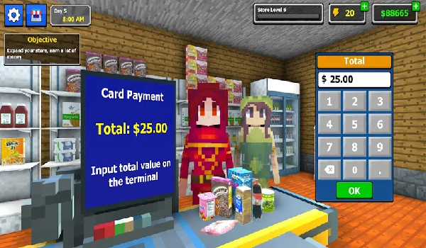 像素超市模拟器