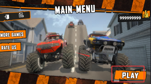 怪物卡车坡道特技