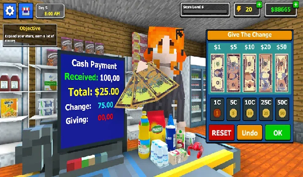 像素超市模拟器