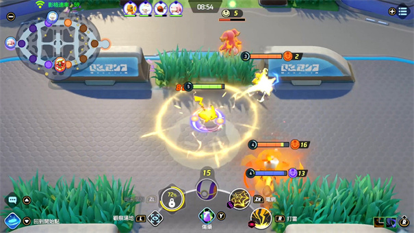 腾讯宝可梦大集结战斗场景