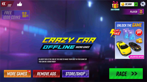 疯狂的赛车手机版