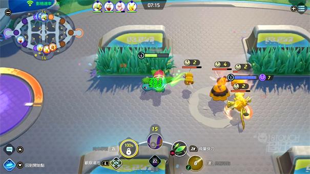 腾讯宝可梦大集结战斗场景