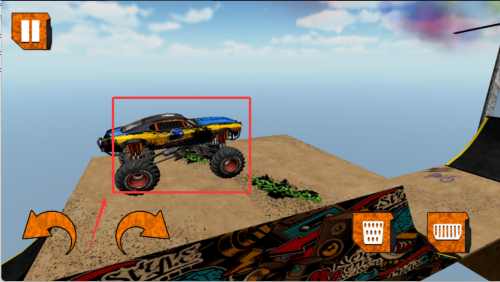 怪物卡车坡道特技