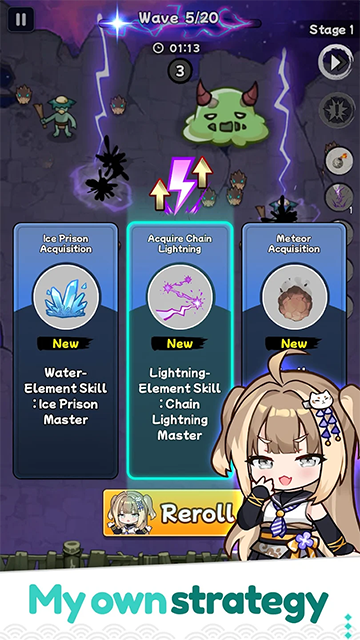 忍者喵喵保卫村庄汉化版