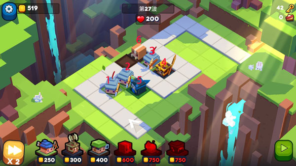 方块塔防中文版