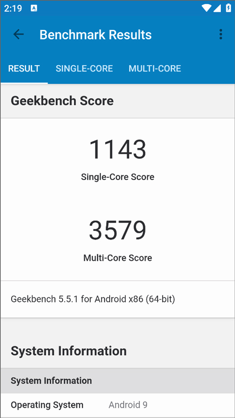 geekbench5