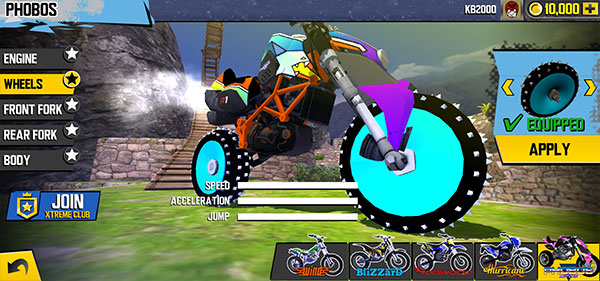 极限摩托4内置菜单