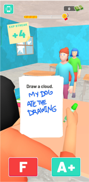 老师请打分中文版