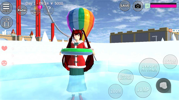 樱花校园模拟器2022高马尾