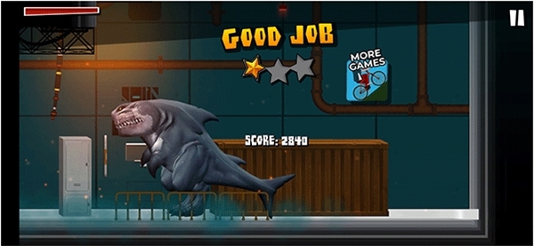 食人鲨横冲直撞