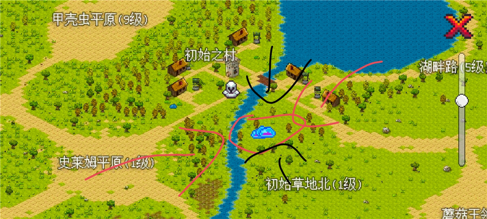 像素世界冒险起源内置菜单