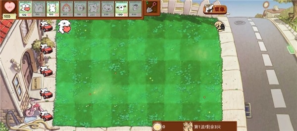 小白大战鸡毛僵尸