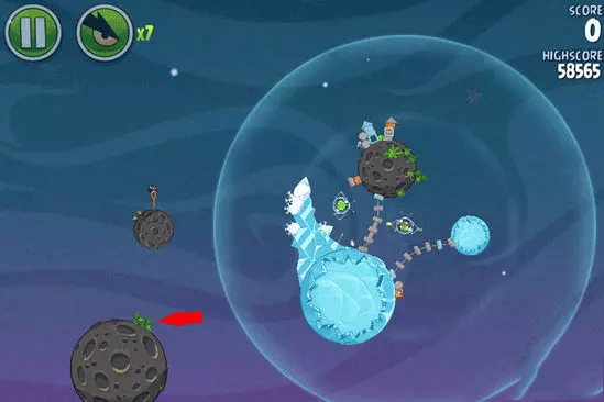 愤怒的小鸟太空版HD