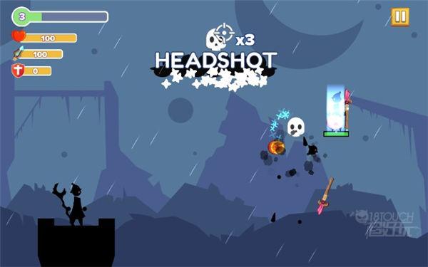 火柴人弓箭手巫师之战挑战胜利