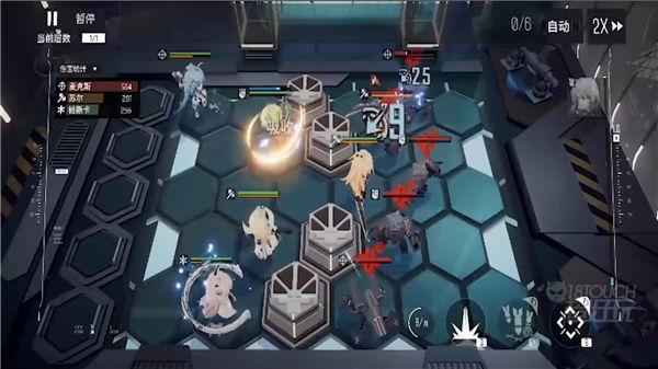 少女前线云图计划b服战斗场景