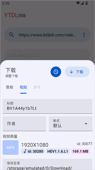 YTDLnis开源视频下载器