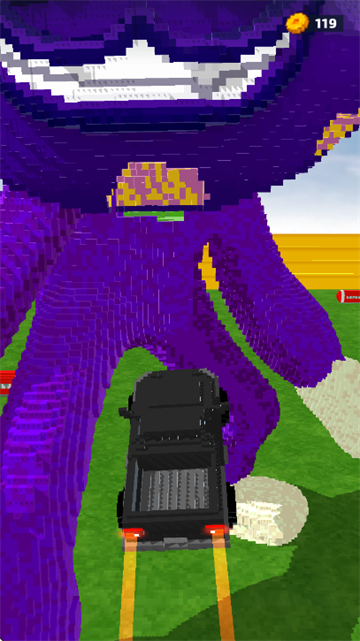 怪物毁灭车祸功能菜单汉化版