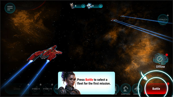 星际飞船模拟器