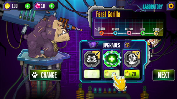 突变事件人类军队对抗