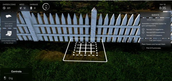 花園模擬器修改器功能界面