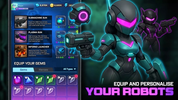 机器人小队塔防