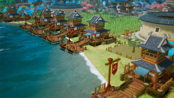 天神镇游戏场景