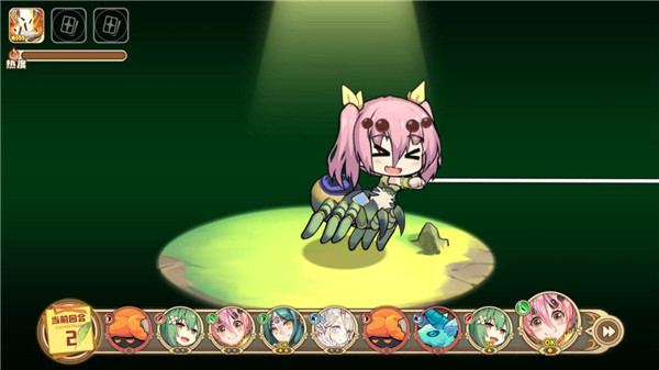 四葉草劇場臺服角色養(yǎng)成界面