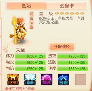 稀世靈獸大圣培養(yǎng)心得1