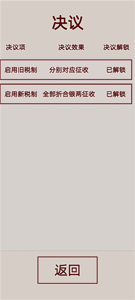 明朝人生养成记内置菜单