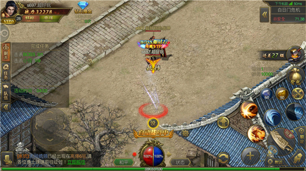 血色裁决传奇战斗场景