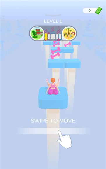 翹屁跳躍關(guān)卡挑戰(zhàn)