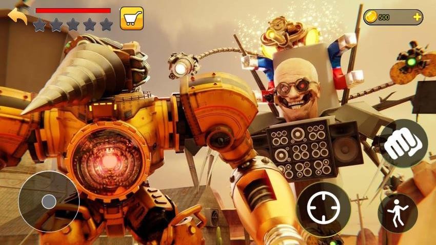 马桶人大战时钟人