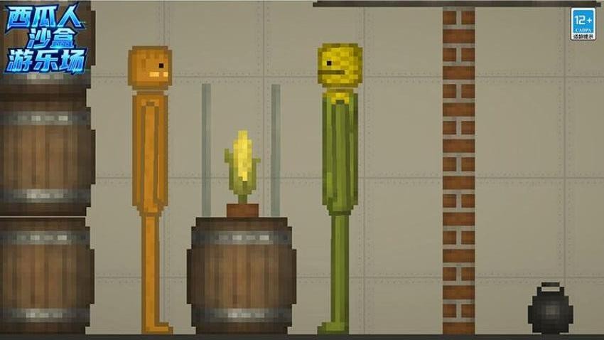 西瓜人沙盒游乐场免费手机版