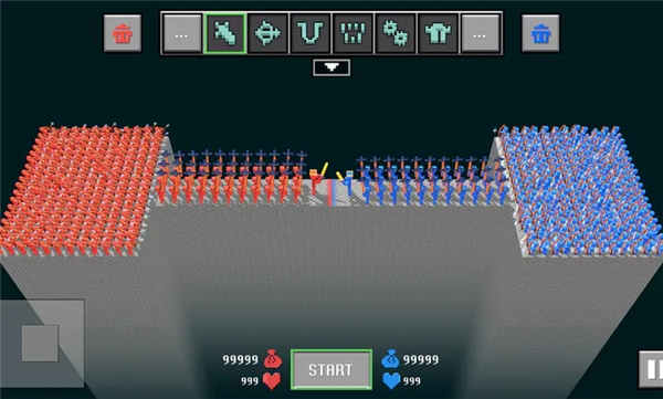 布娃娃战争模拟器破解版宣传图
