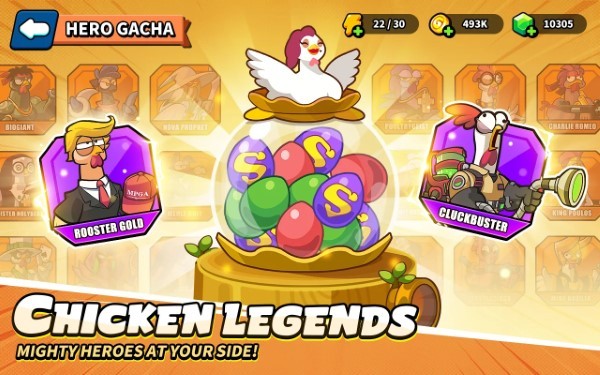 咯咯突袭游戏(bawk bawk rush)