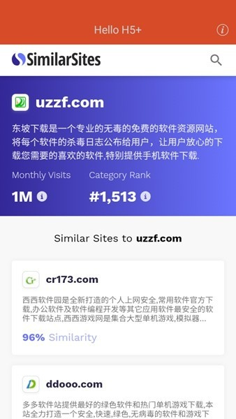 similarsites浏览器