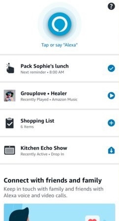 amazon alexa app软件功能
