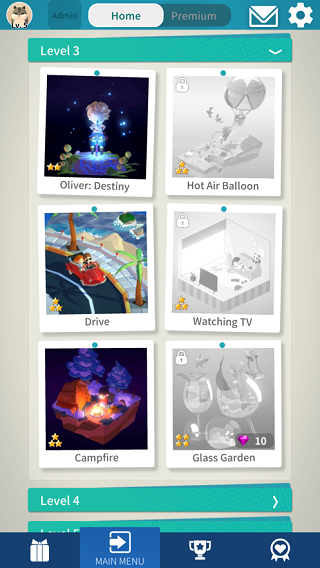 立体涂色宣传图